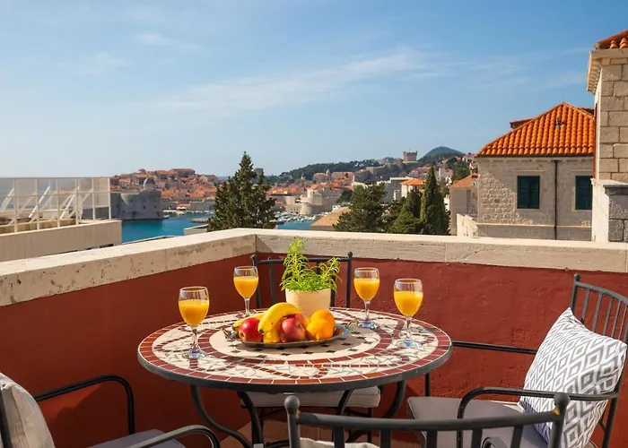 公寓 Seaview Ploce 杜布罗夫尼克